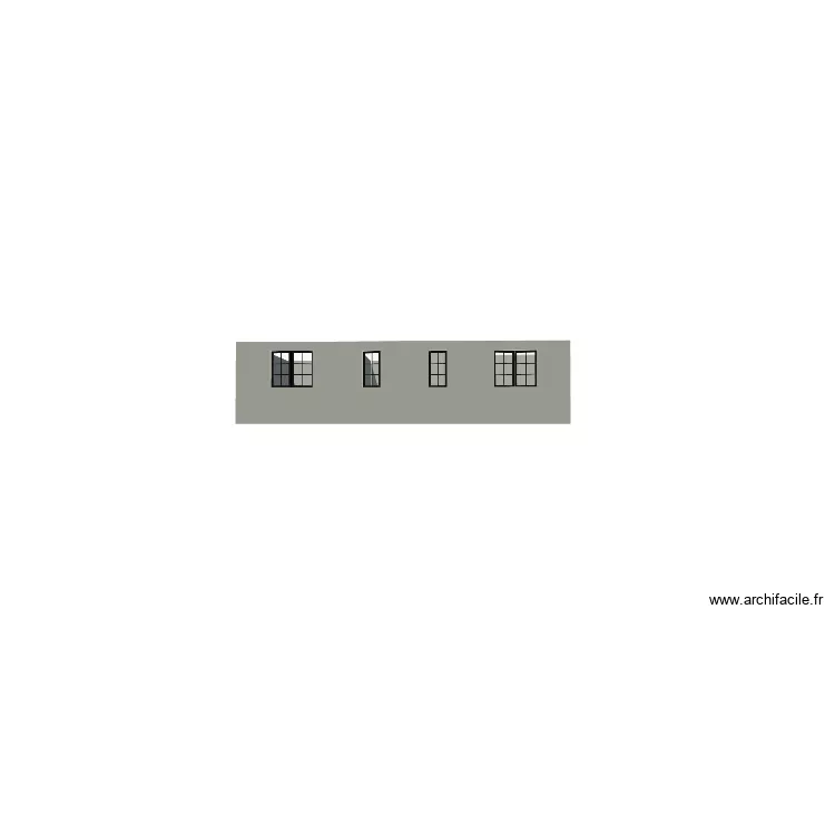 Moulin 2eme étage. Plan de 4 et 53 m² Moulin 2eme étage. Plan de 4 et 53 m²
