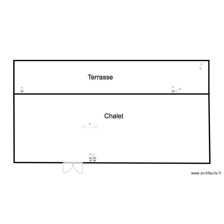 Kevin chalet. Plan de 0 pièce et 0 m2