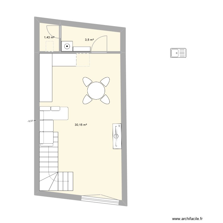 frej rdc1. Plan de 0 pièce et 0 m2 frej rdc1. Plan de 0 pièce et 0 m2