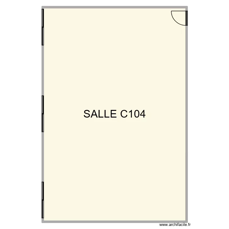 Projet GTB. Plan de 1  et 581 m²