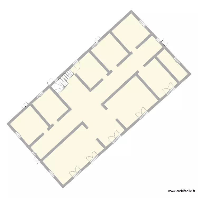 BAT77_maison. Plan de 