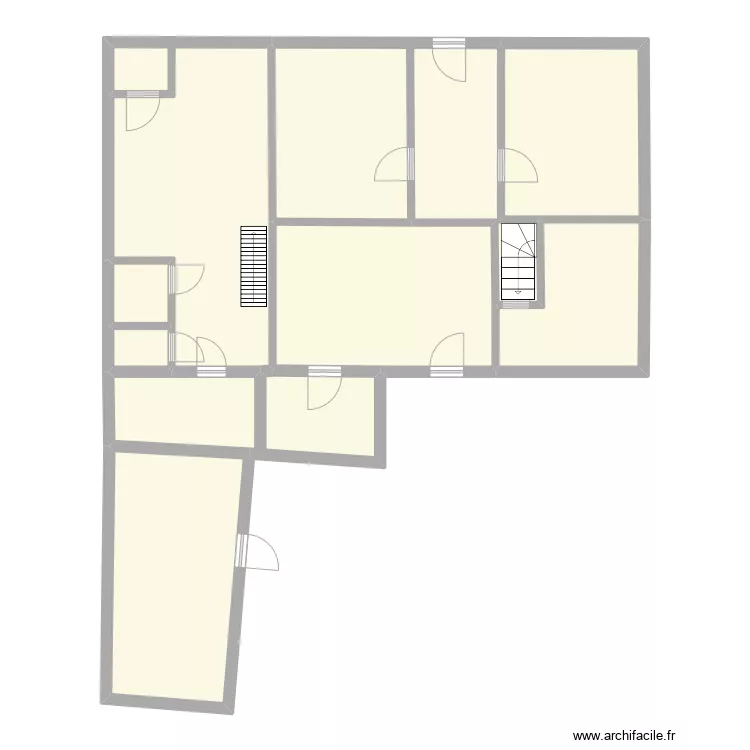 Bellegem - rollegemstraat 11. Plan de 