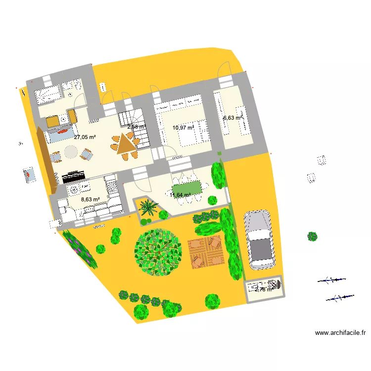 PRIEUX plan intérieur 1ere phase. Plan de PRIEUX plan intérieur 1ere phase. Plan de