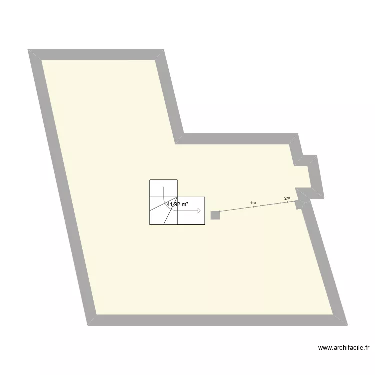 Cuisine toto. Plan de 1 et 42 m² Cuisine toto. Plan de 1 et 42 m²