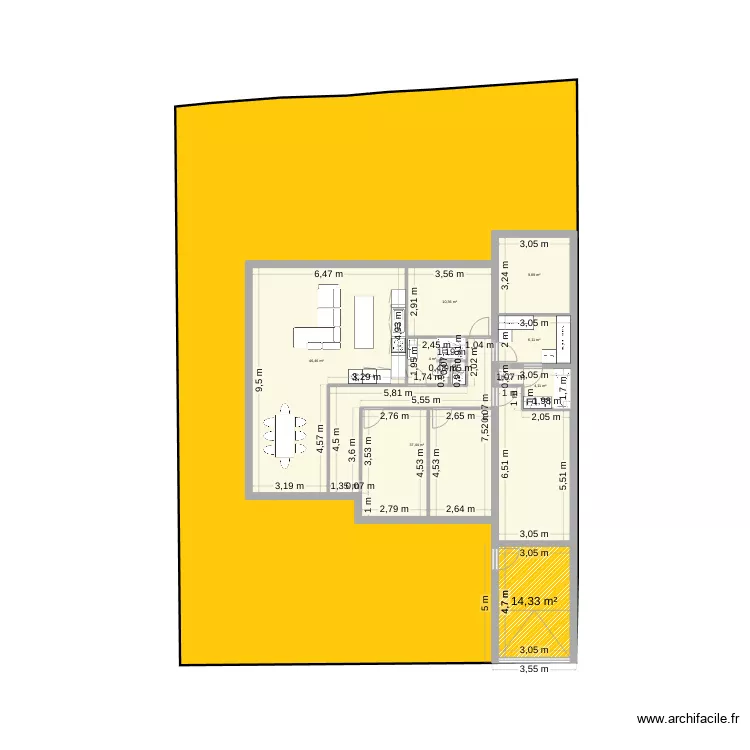 Plan structure 4. Plan de 