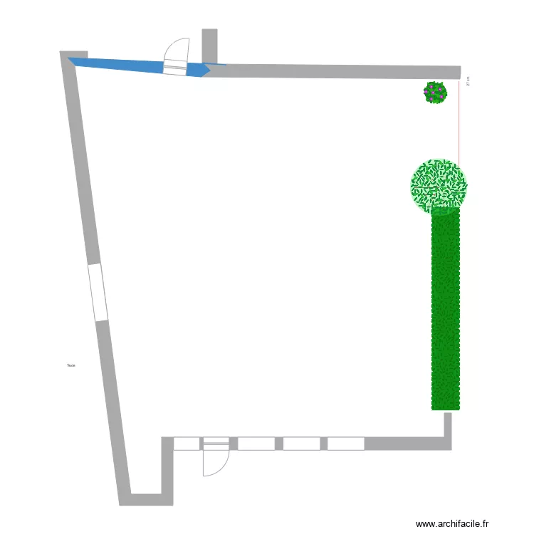 Jardin2. Plan de 