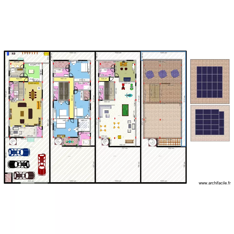 VILLA 10/25. Plan de 