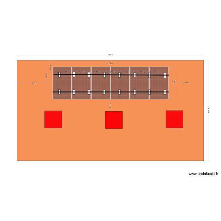 NYS - crochets. Plan de 0 pièce et 0 m2