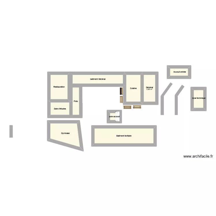 JPO MONTMAJOUR. Plan de 11  et 32 m²