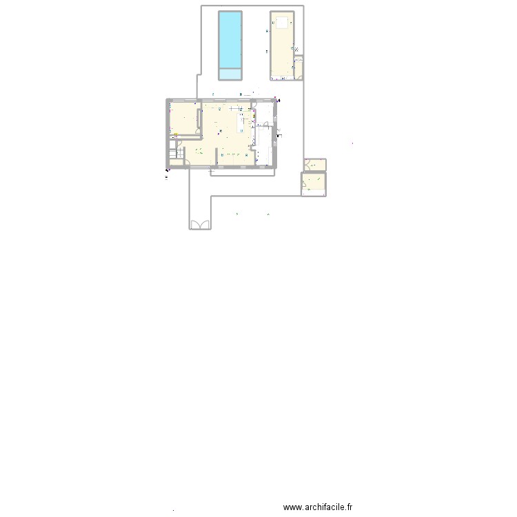 SOHIER 38 RDC EXTERIEUR - HERVE 17/06. Plan de 13 pièces et 317 m2
