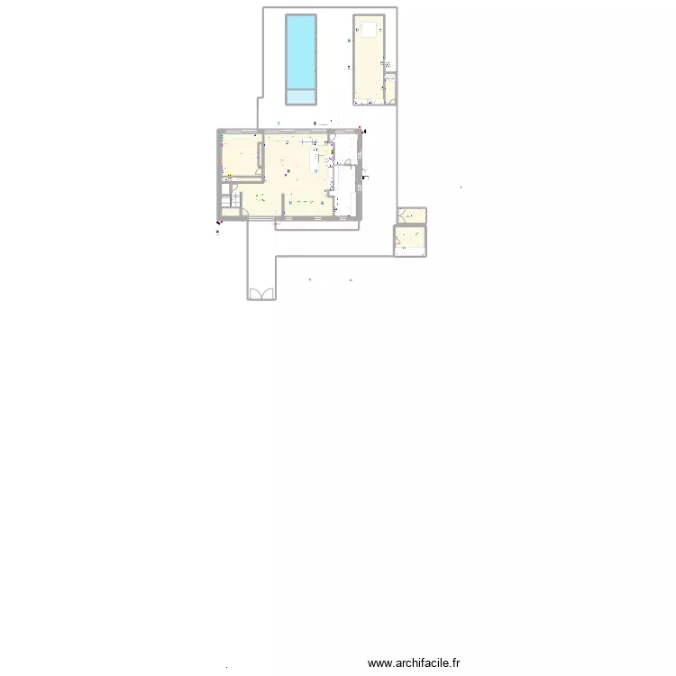 SOHIER 38 RDC EXTERIEUR - HERVE 17/06. Plan de 