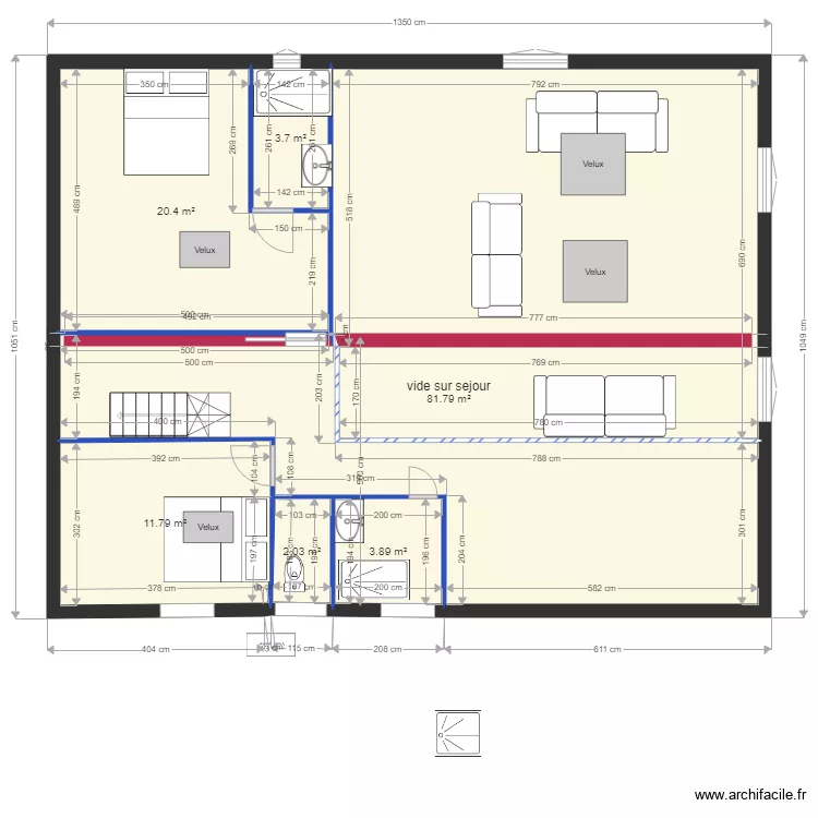 giettaz mezza 1  10. Plan de 14  et 380 m²