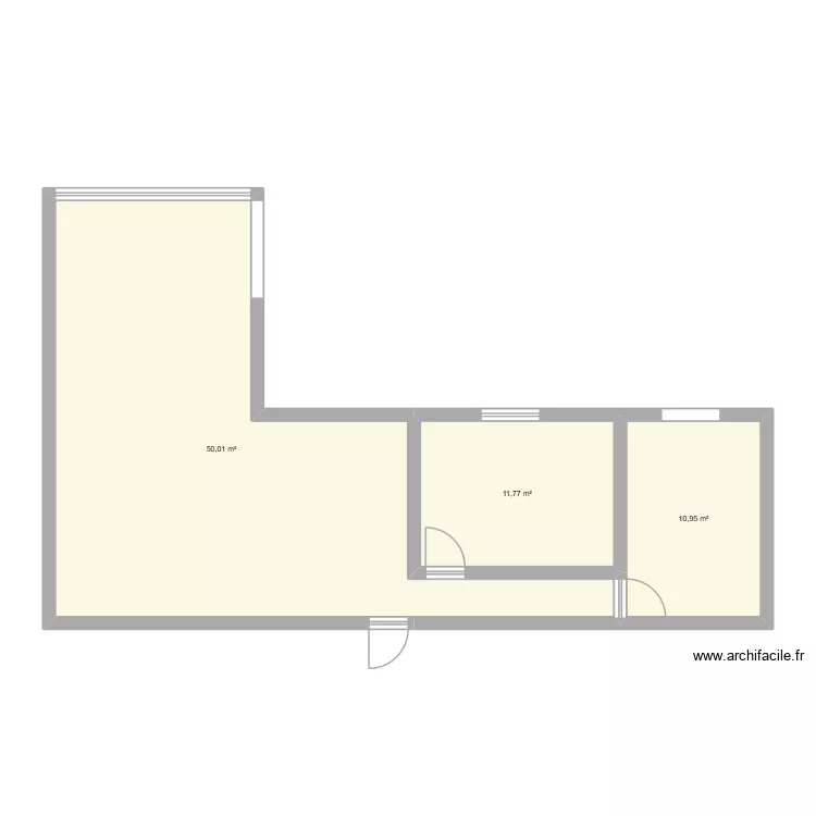 huisseau en bauce. Plan de 3 et 73 m² huisseau en bauce. Plan de 3 et 73 m²