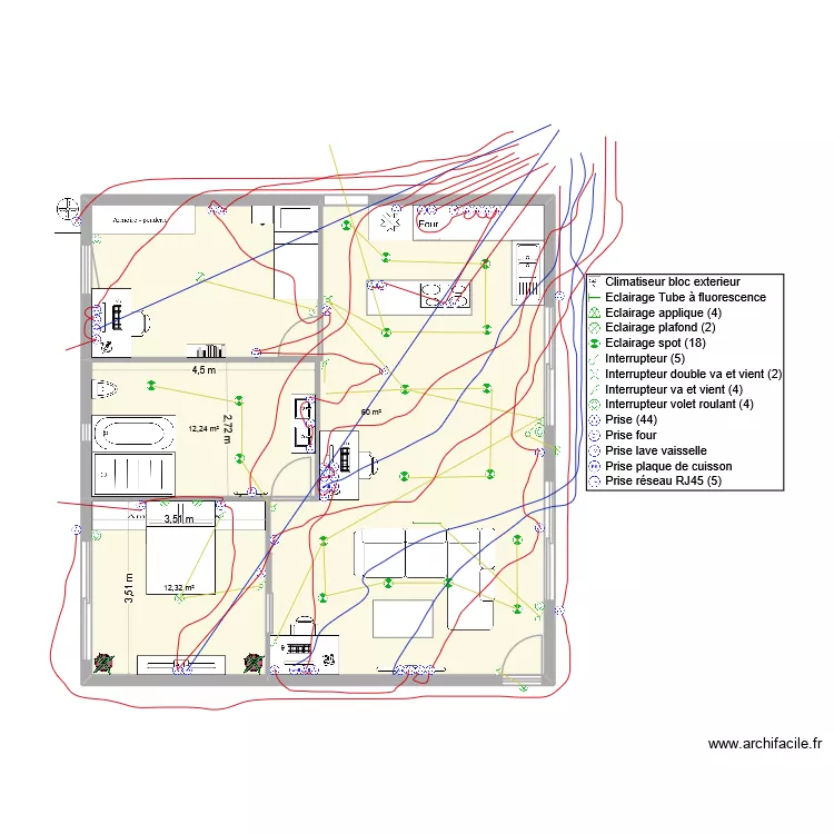 plan 2. Plan de 3 et 85 m² plan 2. Plan de 3 et 85 m²