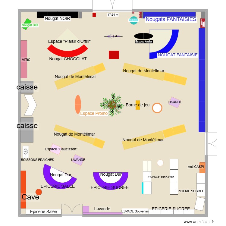 Boutique Est_2025 V4_AFFICHAGE. Plan de 1 pièce et 342 m2