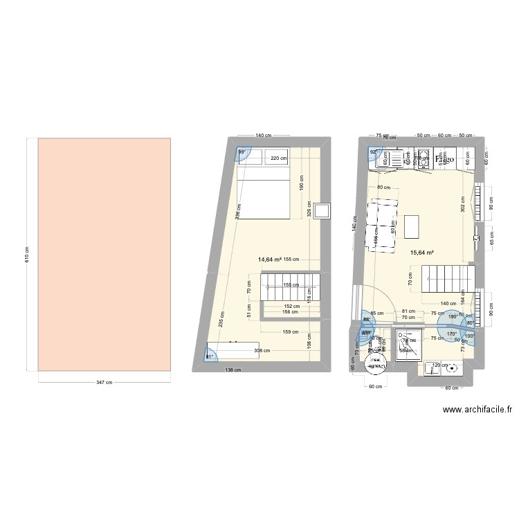 sci altibaan. Plan de 0 pièce et 0 m2