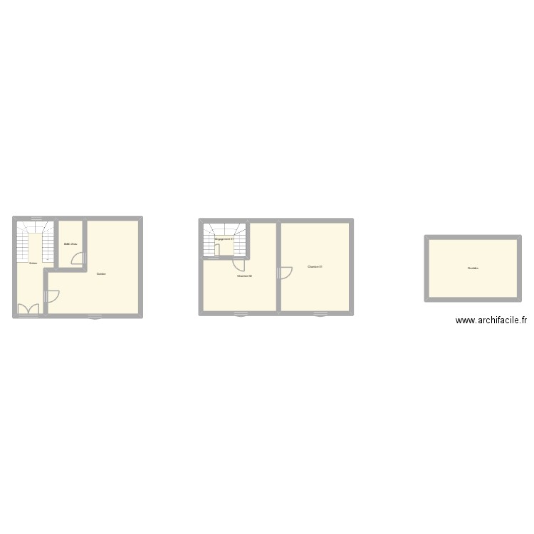 350602497. Plan de 7 pièces et 133 m2
