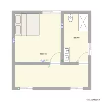 etage maison 6m par 6m