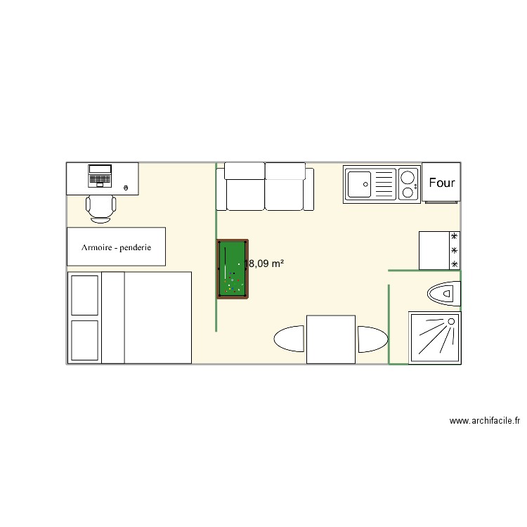 Le pire conteneur . Plan de 0 pièce et 0 m2