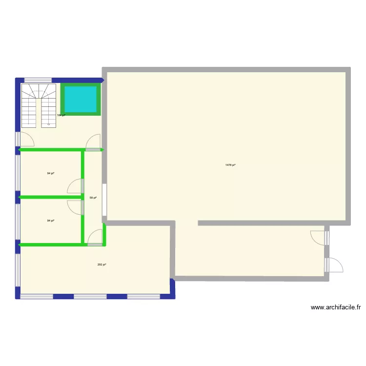 225 Seigneuriale agrand SS ascenseur. Plan de 225 Seigneuriale agrand SS ascenseur. Plan de