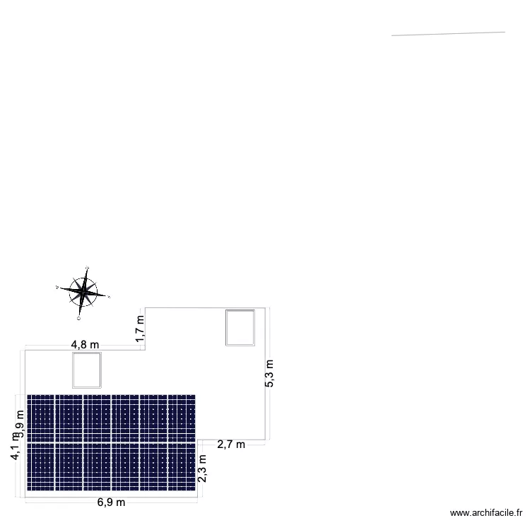 MAISON BLEIN. Plan de 