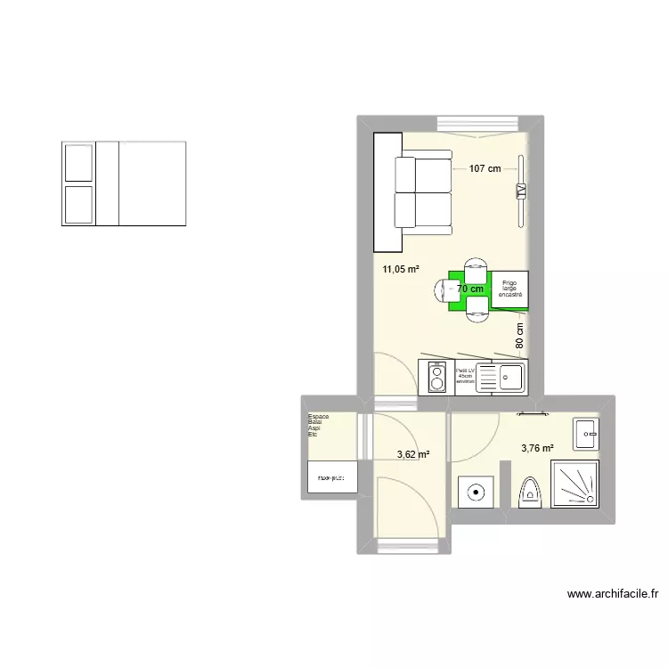 Manon & Pierre V2. Plan de 