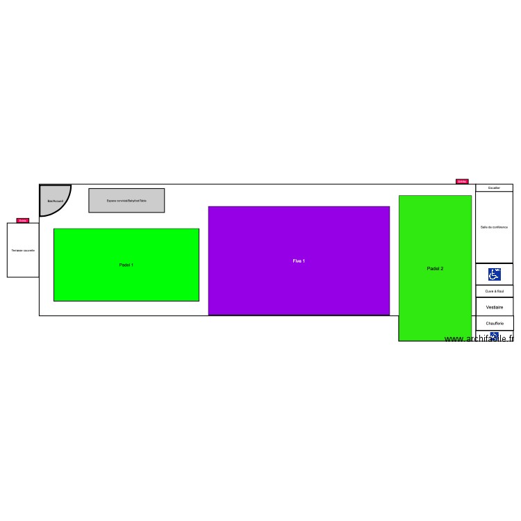 Projet La Call. Plan de 0 pièce et 0 m2