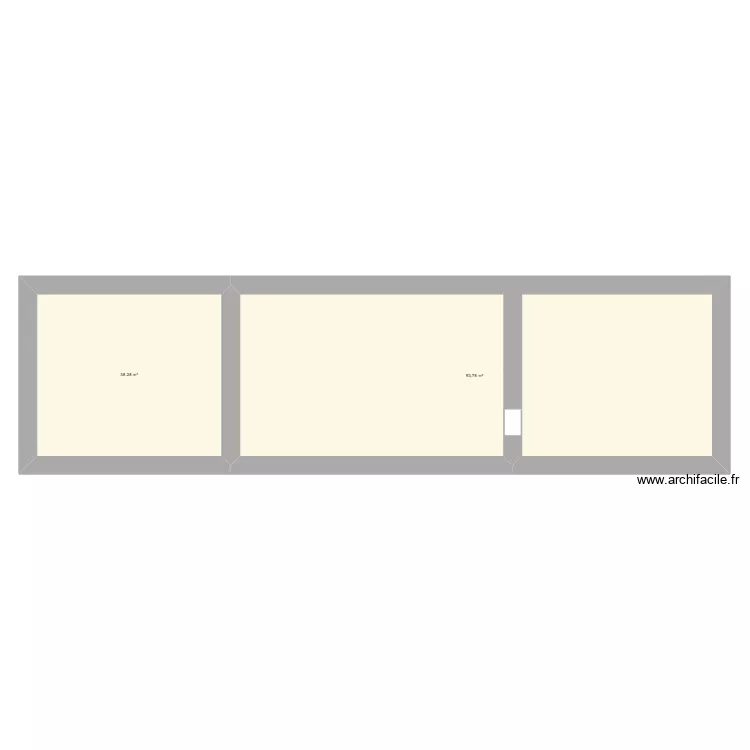 ETAGE MAISON. Plan de 