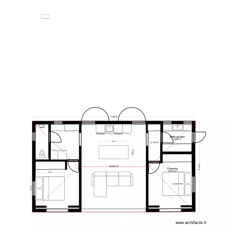 PIC PLAN DEPENDANCE. Plan de 4 et 42 m² PIC PLAN DEPENDANCE. Plan de 4 et 42 m²