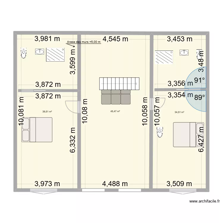 plan maluku2. Plan de 3 Pièces et 119 m² plan maluku2. Plan de 3 Pièces et 119 m²