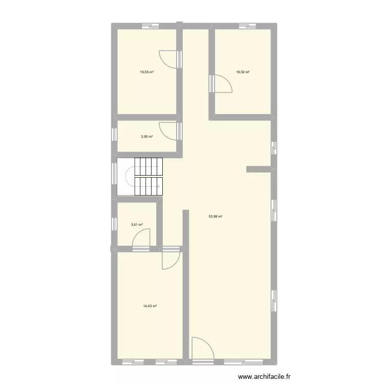 Plan 2. Plan de 6 Pièces et 97 m² Plan 2. Plan de 6 Pièces et 97 m²