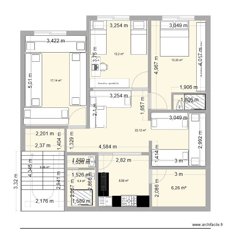 PLAN Maison. Plan de 0 pièce et 0 m2