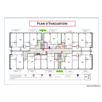 plan evacuation +2 vandervelde