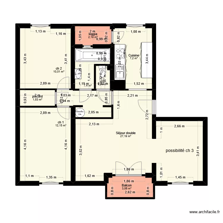 zotos fouquet. Plan de 0 pièce et 0 m2