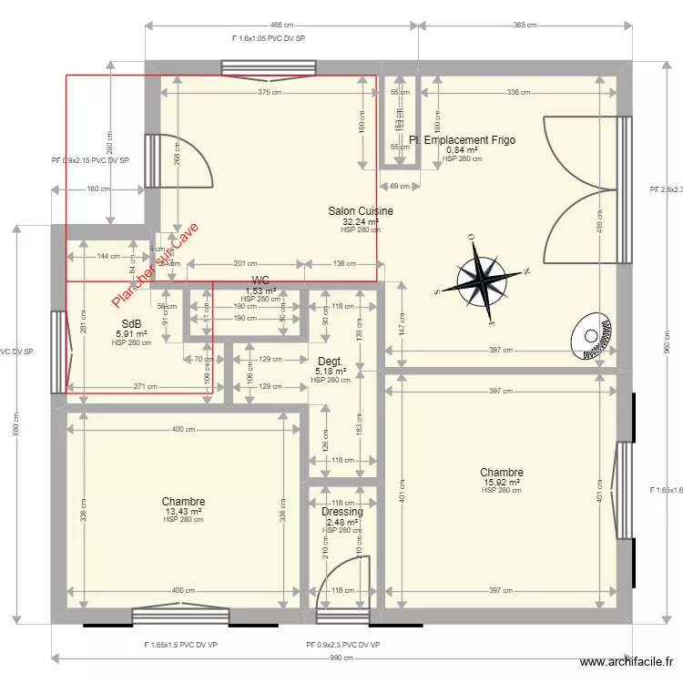CUADRAT-ZELENKOWITS. Plan de 