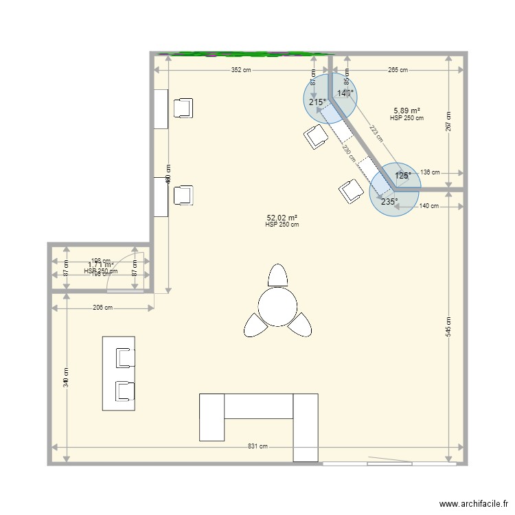salon anais meuble 1. Plan de 0 pièce et 0 m2