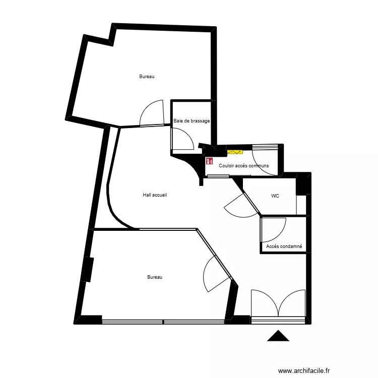 Fréjus RDC. Plan de Fréjus RDC. Plan de