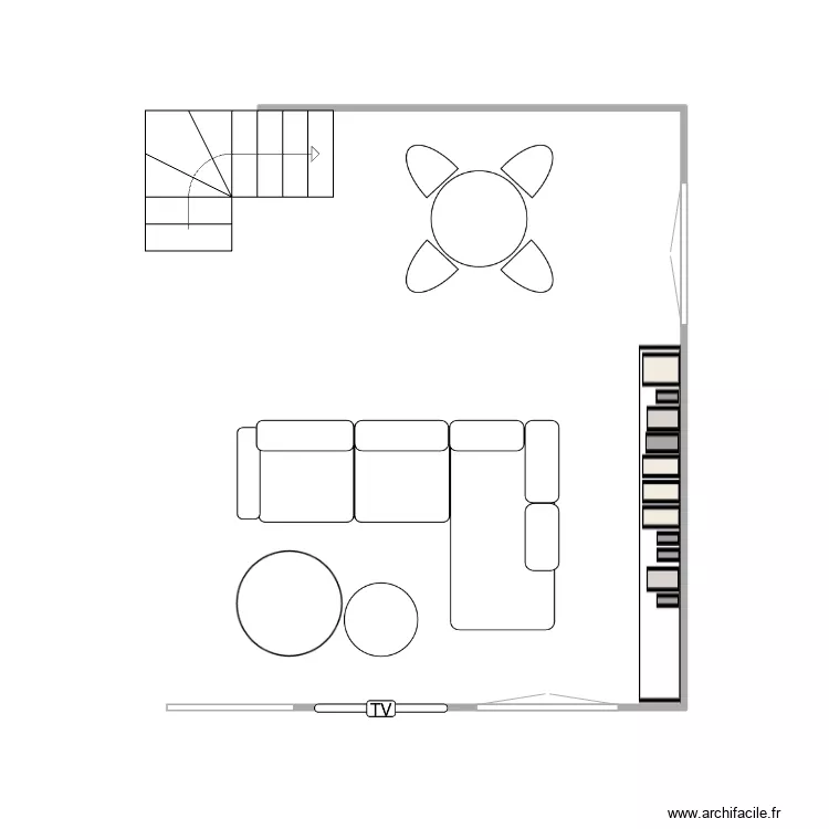 Séjour. Plan de Séjour. Plan de