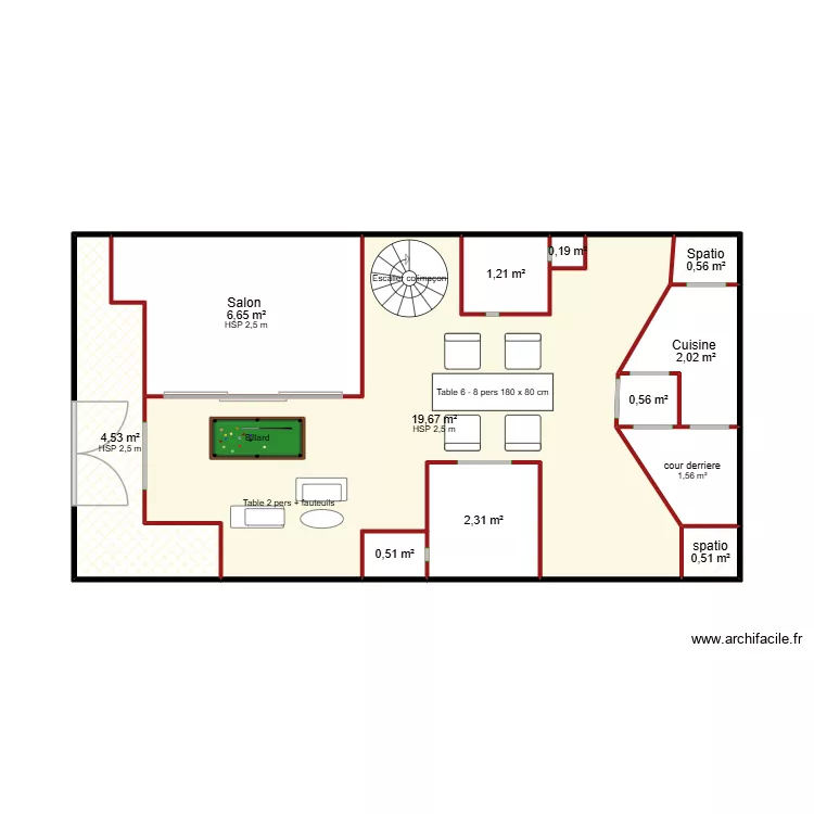 Al yakine. Plan de 12 et 40 m² Al yakine. Plan de 12 et 40 m²