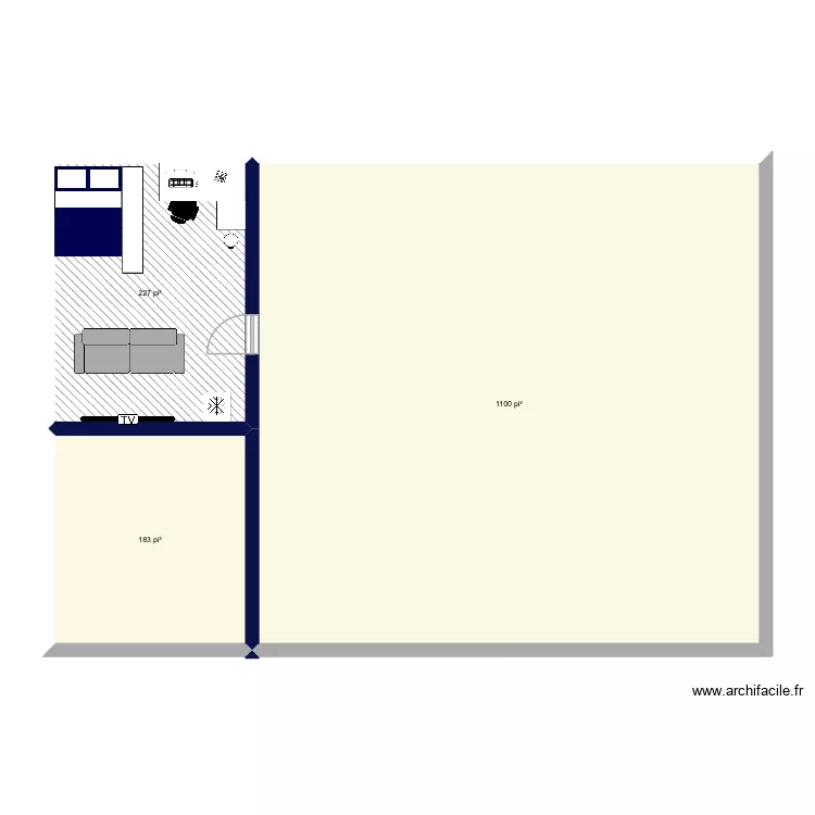 Maison jolieve. Plan de 3 et 141 m² Maison jolieve. Plan de 3 et 141 m²