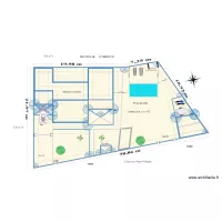  Plan de masse avec ABRI REMORQUE, PLACE PARK, abris bbq