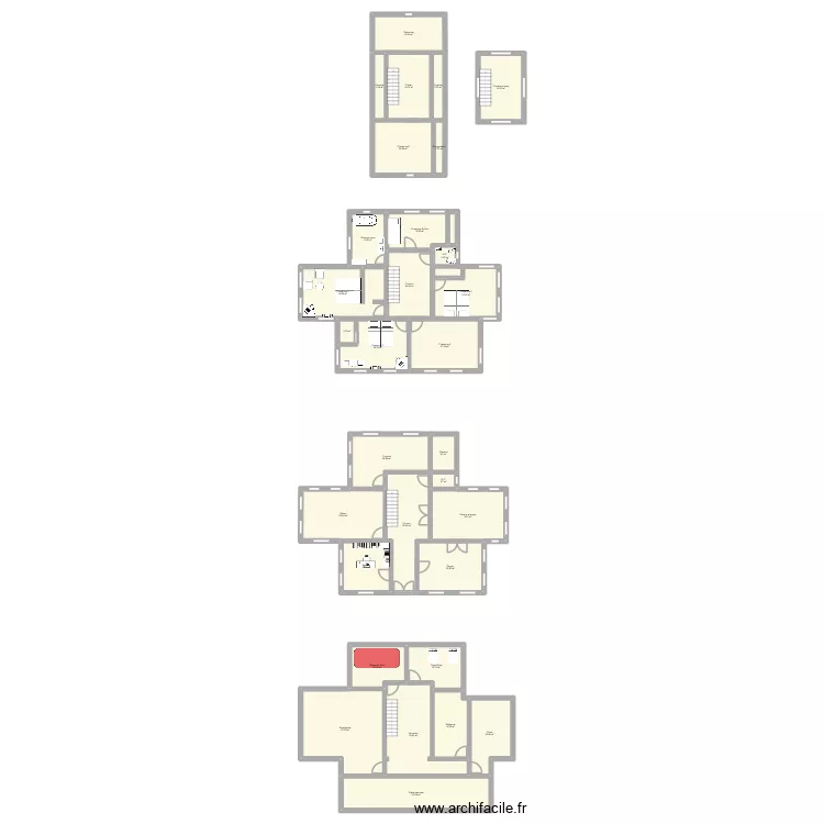 Gordon College. Plan de 31 pièces et 405 m² Gordon College. Plan de 31 pièces et 405 m²