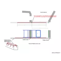 plan pose rail ma&ccedil;onneries 405 cm