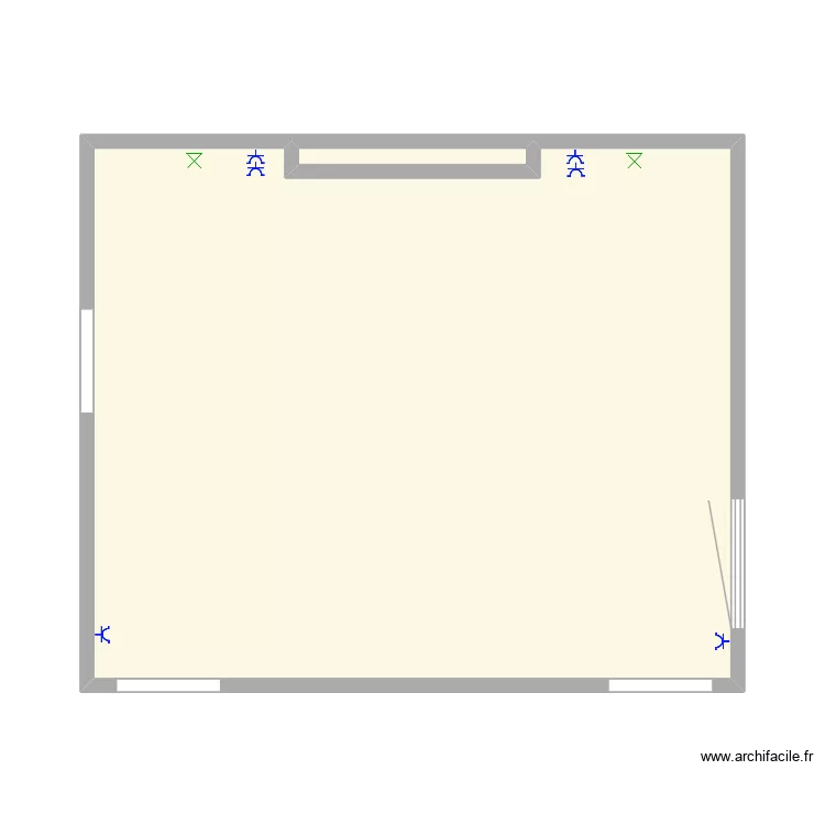 chambre 3. Plan de 2 et 44 m² chambre 3. Plan de 2 et 44 m²