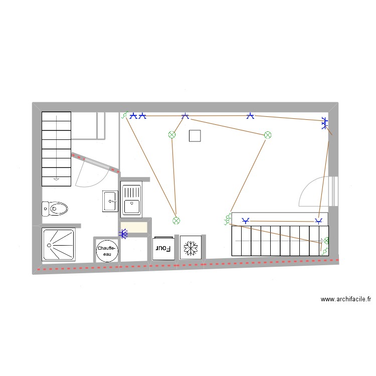 rez corrigé. Plan de 0 pièce et 0 m2