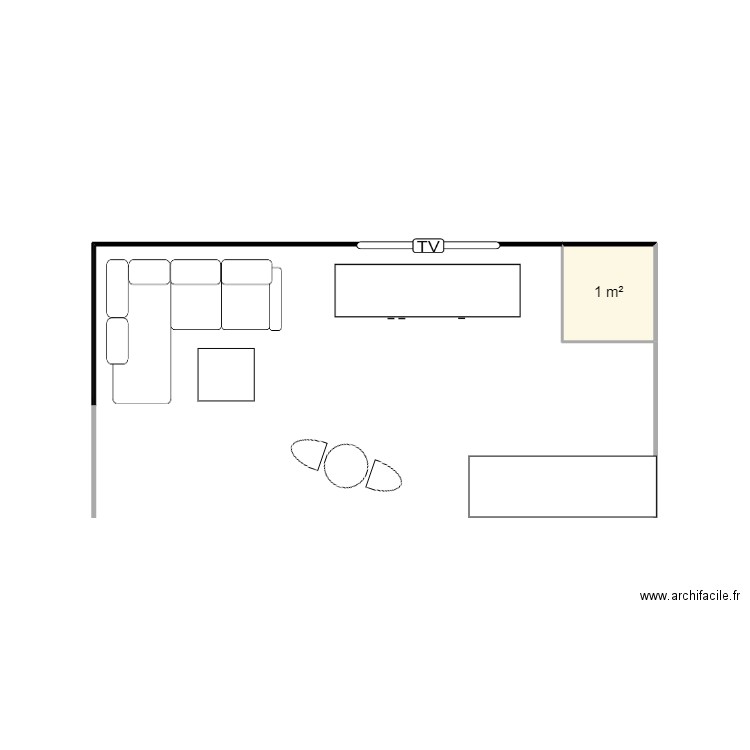 stand. Plan de 0 pièce et 0 m2