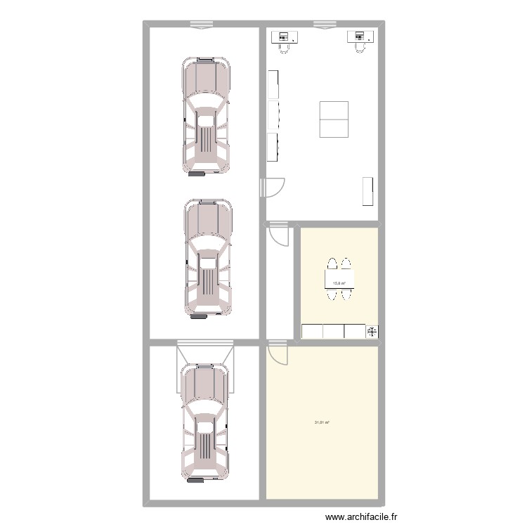 LOCAL. Plan de 0 pièce et 0 m2