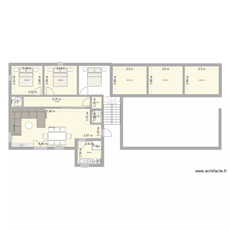 projet_MPFS. Plan de 11 et 98 m² projet_MPFS. Plan de 11 et 98 m²