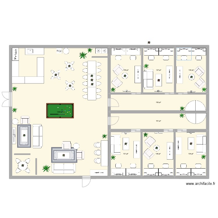 Loges 40x60. Plan de 0 pièce et 0 m2