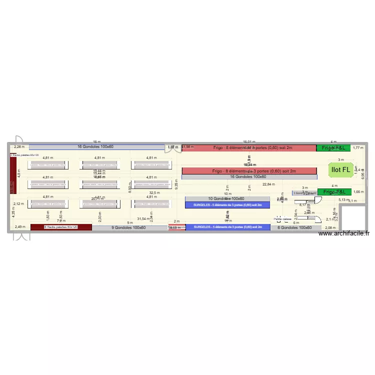 Plan prévisionnel après travaux. Plan de 1 pièce et 416 m² Plan prévisionnel après travaux. Plan de 1 pièce et 416 m²
